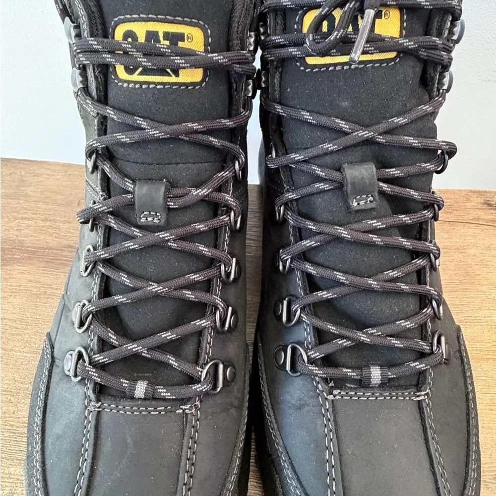 CAT Caterpillar P74129 Men's Threshold Waterproof Soft Toe Work Boots Shoes 11
